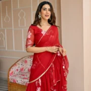 Tango Draped Saree with Blouse - Image 2